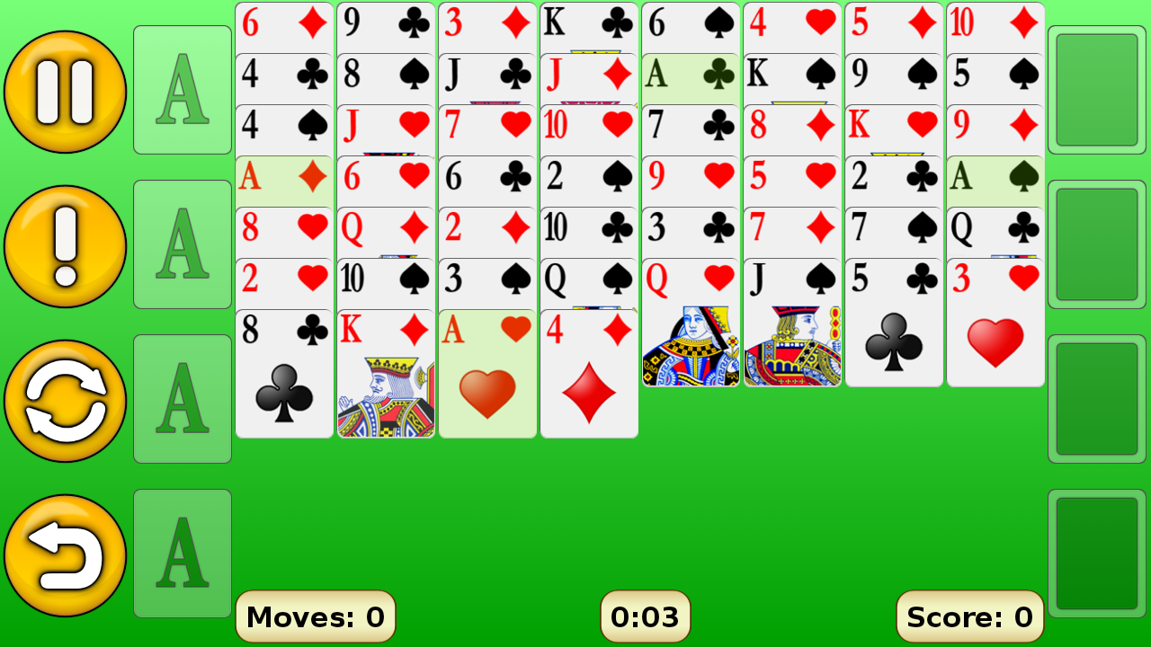 input a freecell game online